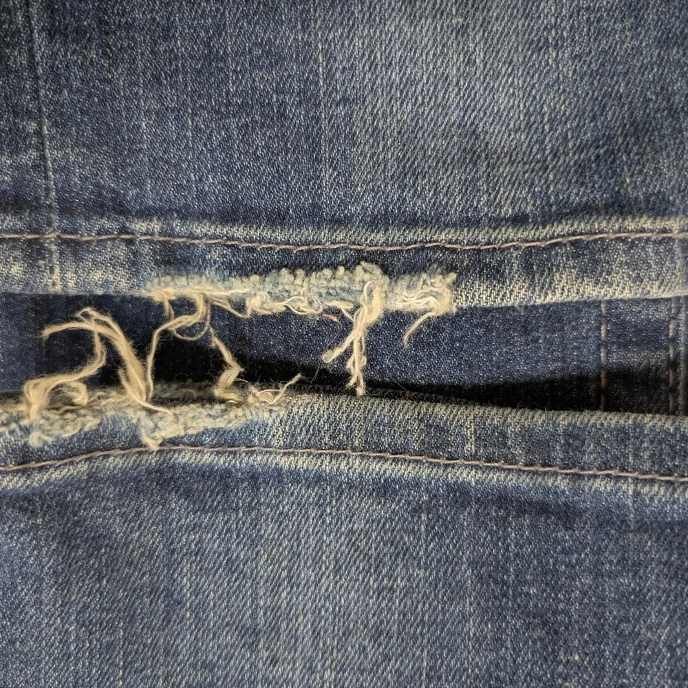Y2K Skinny Jeans - True Religion - Pocket Flap Low Rise Denim - Picture 9 of 11